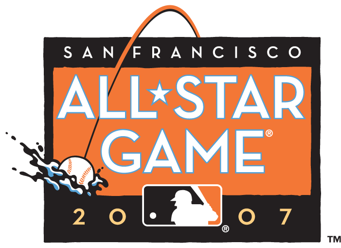 MLB All-Star Game 2007 Alternate Logo iron on heat transfer